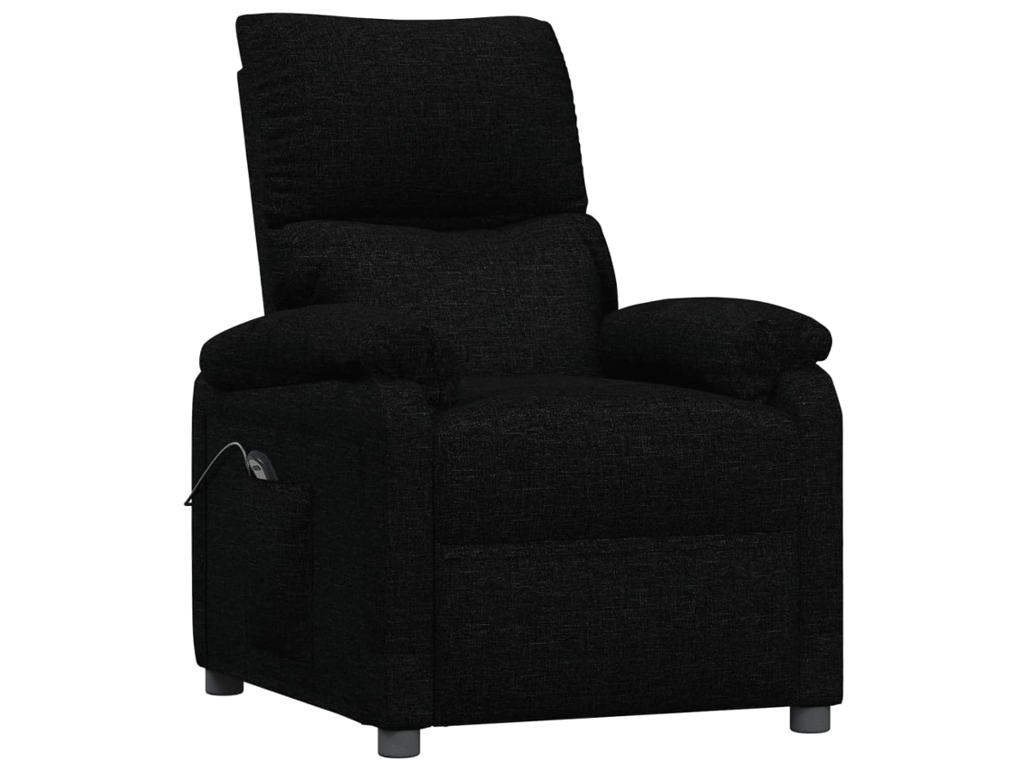 Electric Recliner Chair, Electric Recliner Chairs Vidaxl Preto Tecido