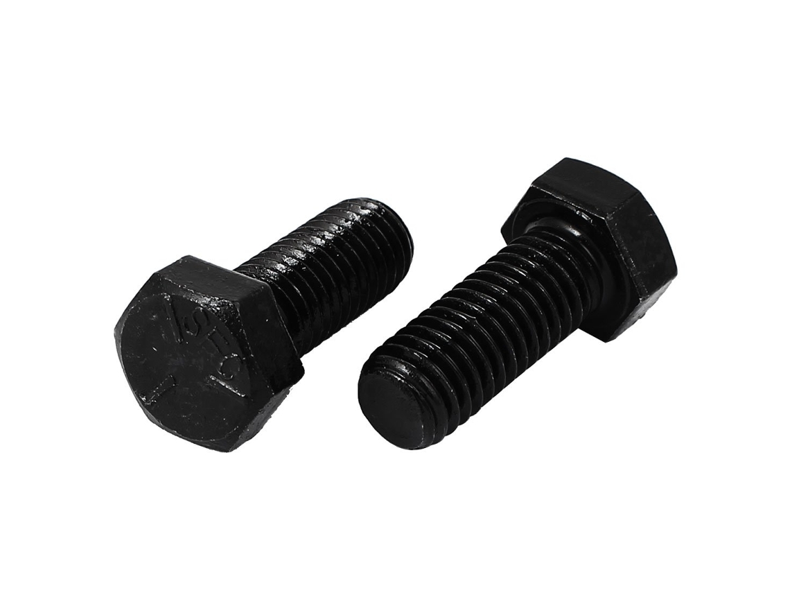 Parafusos de Cabeça Sextavada de Aço Carbono Unc Grau 5, 5, 1/2" 13x1 1/4", 2 Peças CHABERLU