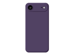 Capa Para Iphone Air Em Tpu Com Bordas Retas - Roxa