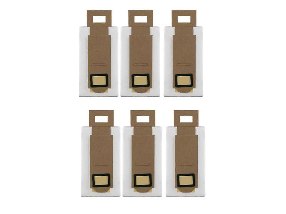 Conjunto De 6 Sacos De Pó Para Aspirador Xiaomi Roborock S7 T7s/t7s+