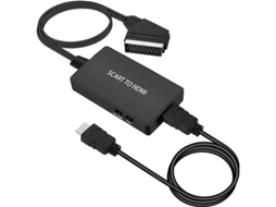 1080p Scart Para Hdmi Adaptador Compatível Hdtv, Proj., Xbox, Ps3, Vhs, Stb, Sky, Blu Ray Pal/ntsc, Edid Bestvite