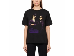 Rockinstone The Blues Brothers Movie Placards Black Adult T-shirt Size:s