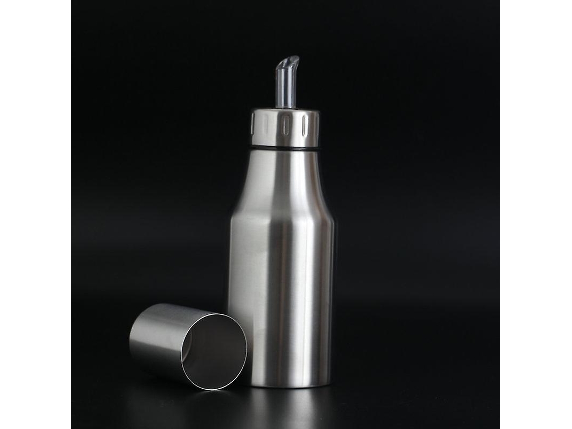 Dispensador de Óleo de Aço Inoxidável Anti vazamento: Garrafa para Óleo, Vinagre e Molho, Utensílio de Cozinha para Iniciantes, 1000ml