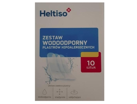 Heltiso, Conjunto De Pensos R Prova De Água Hipoalergénicos, 10 Unidades. Medicinae