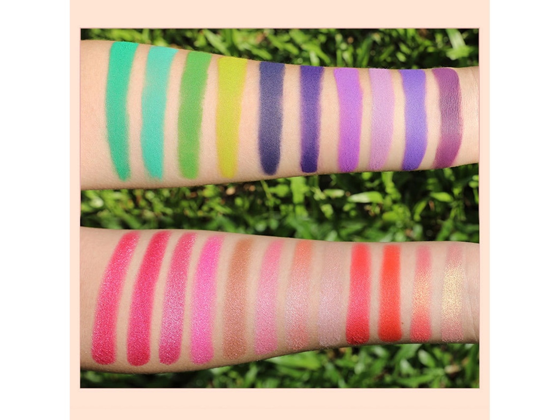 Paleta De Sombras De Olhos Com 16 Cores Para Maquiagem De Olhos Impressionante