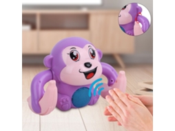 Primerox brinquedo de Modelo Animal Elétrico Controle de Voz Indução Padrão Cartunado Infantil Roxo