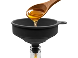 Funis De Silicone Adequados Para Uso Na Cozinha, Silicone Largo, Dobrável E