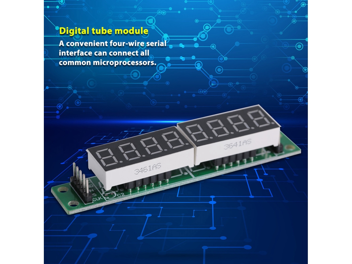 Módulo De Controle Com Display De 8 Dígitos