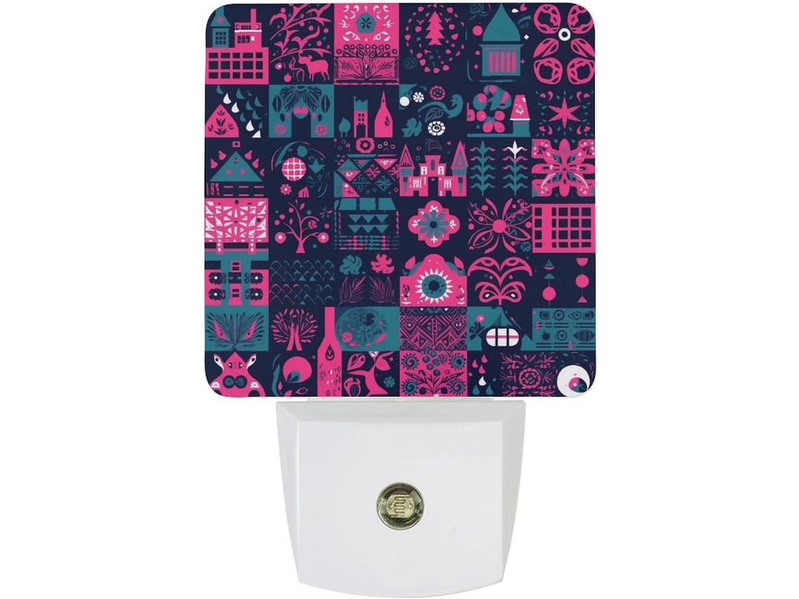 Luz Noturna Led Com Sensor, Luz Noturna Branca Quente Suave Banheiro, Quarto, Cozinha, Formato Quadrado