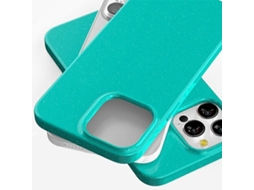 Capa para iPhone 14 Pro MERCURY Pele Sintética Verde