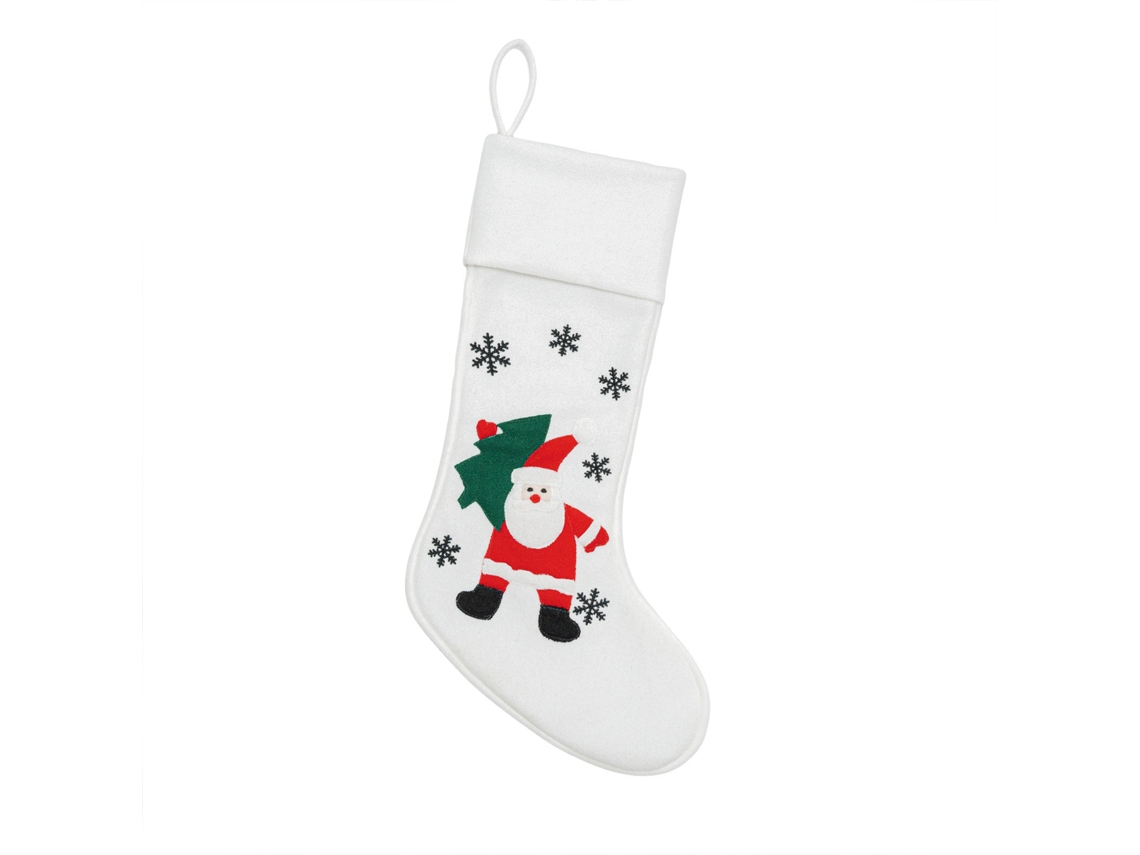 Laxiscreed Meias De Natal Brancas Com Personagens Decorativos Para Natal