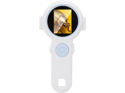 Microscópio Digital Hd Infantil, Câmera Com Ecrã De 2 Polegadas, Ampliação
