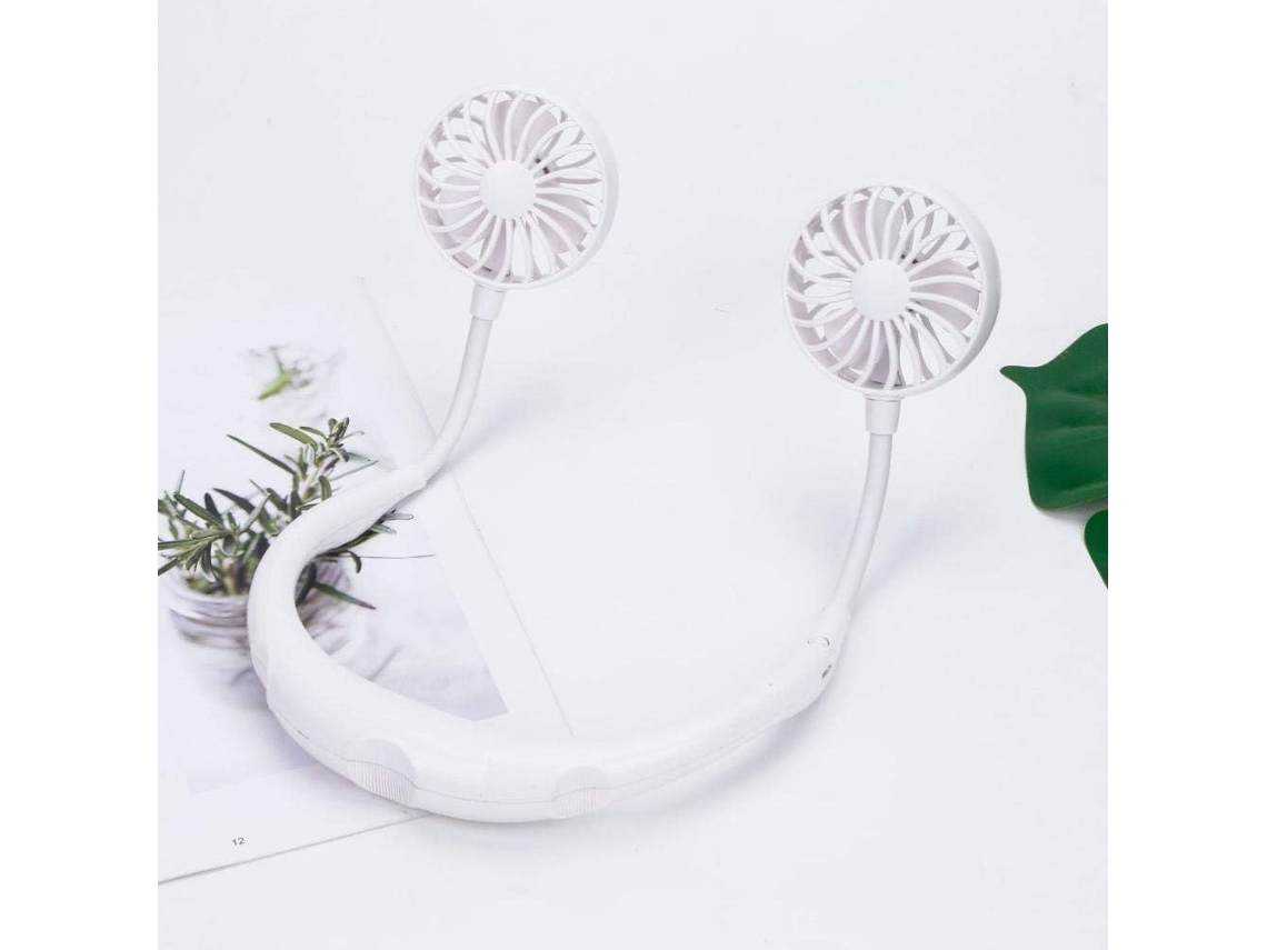 Ventilador Ar Usb Pescoço Mini Portátil para Uso Doméstico e Externo