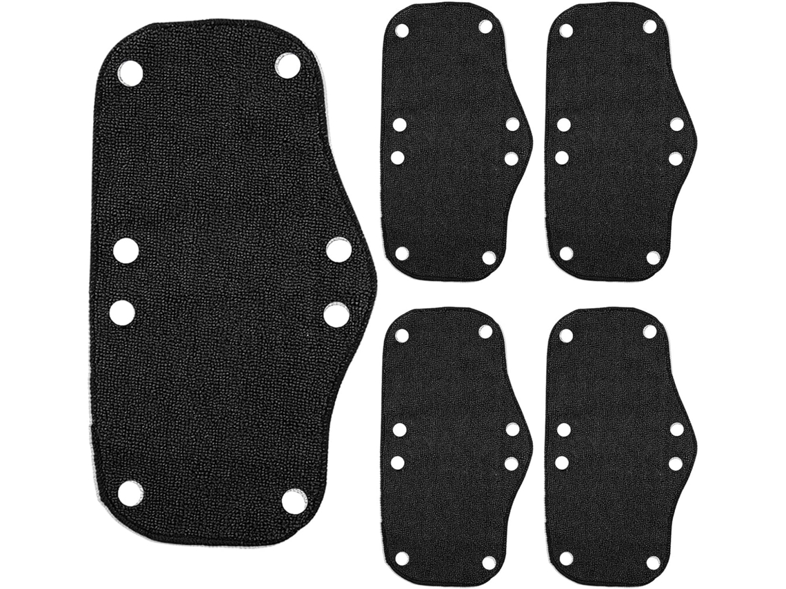 Conjunto De 5 Almofadas Absorventes De Suor Para Bonés, Respiráveis, Para Treino.