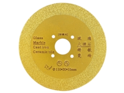 Disco De Corte Em Diamante Laxiscreed 110mm Para Cerâmica, Vidro E Pedra De Alta Precisão