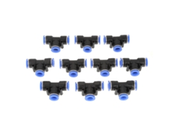 Conector Rápido Neumático T 10mm 10un