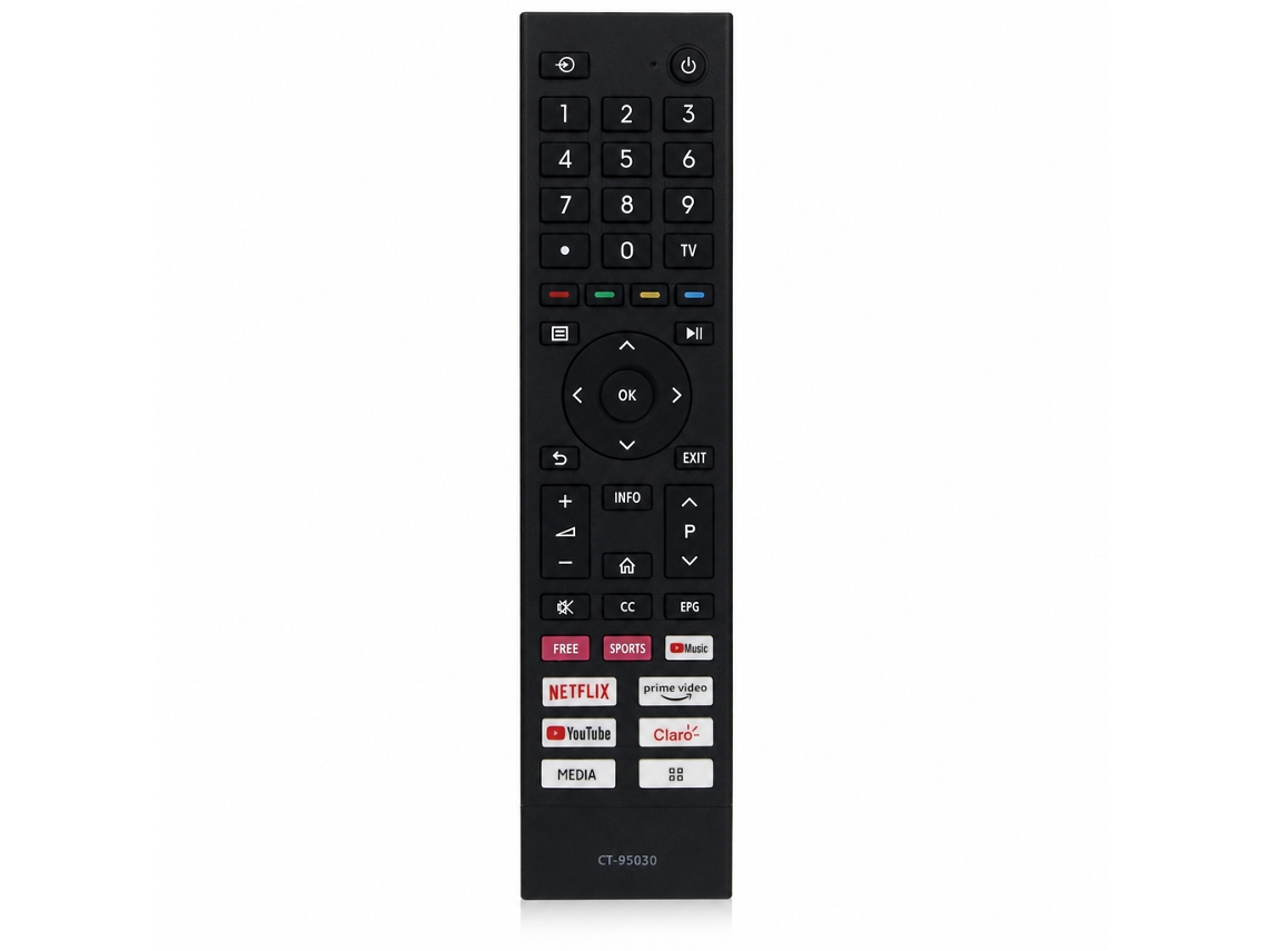 Comando À Distância Para Tv Compatível Com Toshiba Ct-95030, Sem Configuração_dae