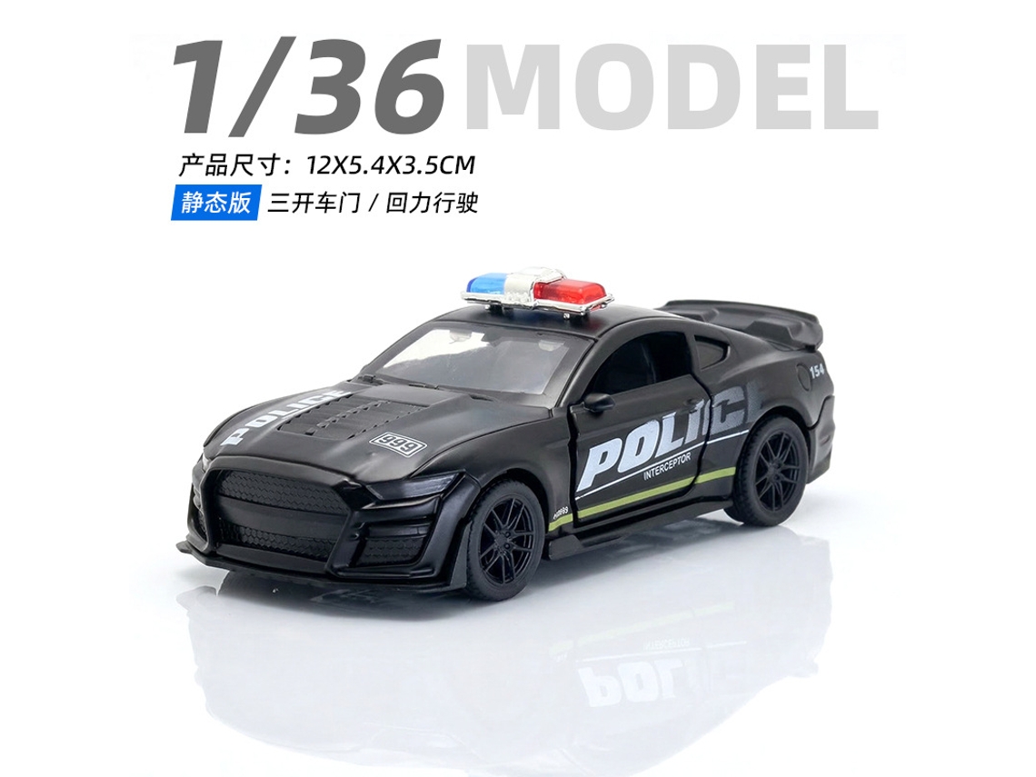 Miniatura de Carro em Escala 1/36, Feita em Metal Fundido, Presente para Crianças. MDUG