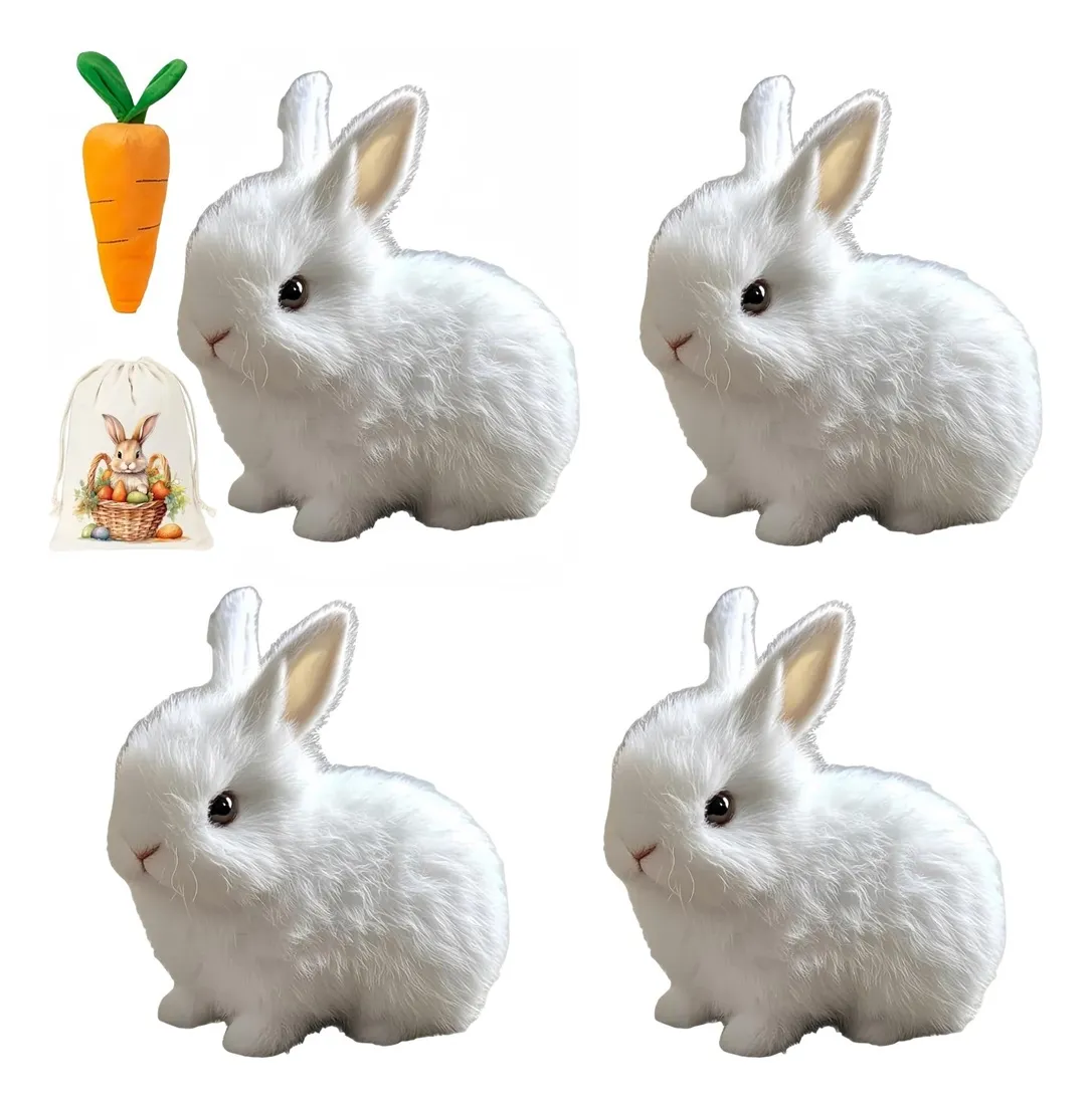 Lc Bunby Meu Coelhinho Da Páscoa Realistavayotoy