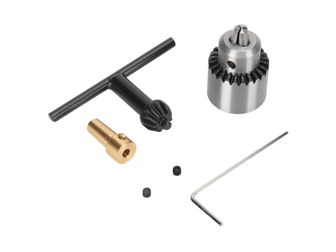 Mandril De Furadeira Micro Motor Para Furadeiras Elétricas Mini Com Vara De Conexão De 1/8in Para Torneiras