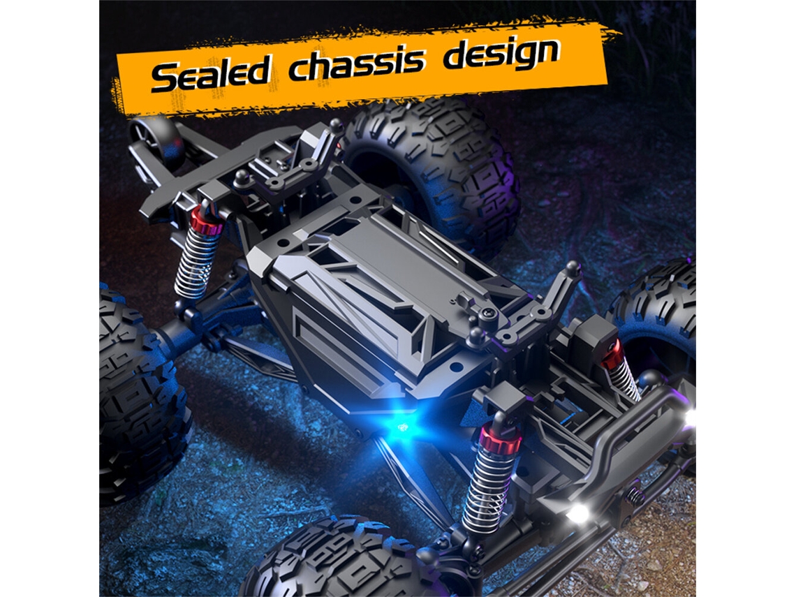 Verdejjrc C8830 Rtr 1/18 2.4g 4wd Off road Caminhão Escalador Proporcional Led Todo Terreno Motores Duplos Alta Velocidade Brinquedo MDUG