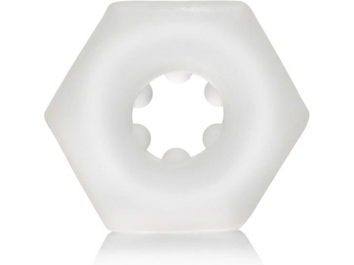 Clear Sexagone Cockring CALEXOTICS Ehancer