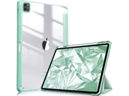 Capa Crystal Folio para Ipad Mini 6 8.3 Verde Claro