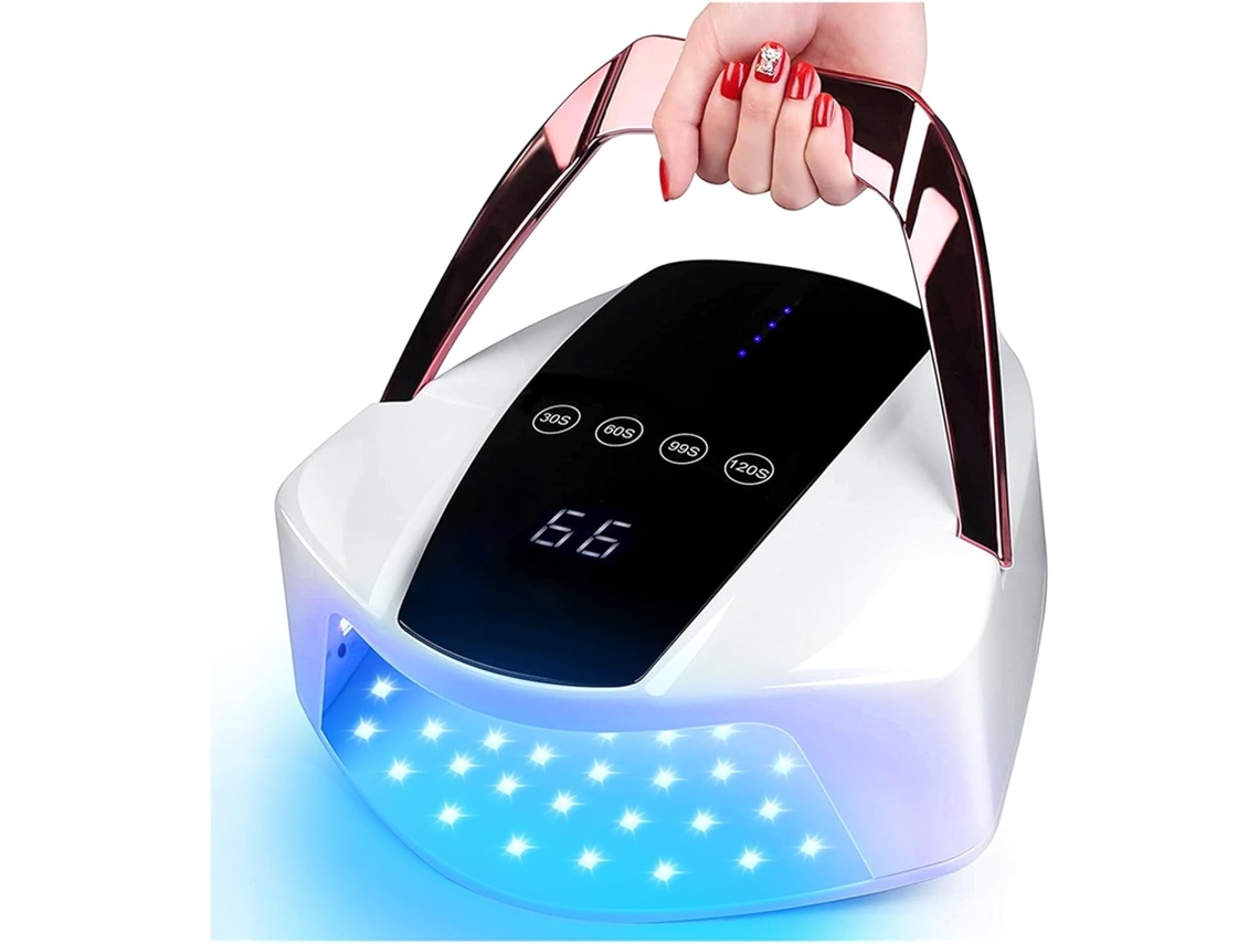 Lâmpada UV LED profissional recarregável SFUSHOS, 96 W para unhas e gel