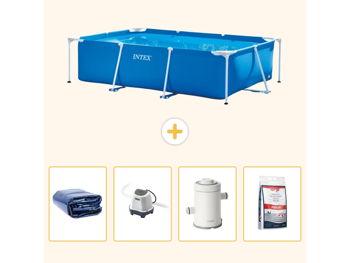 Intex Piscina Easy Set Redonda - Caranguejo - 183x51 Cm - 5-peças S155