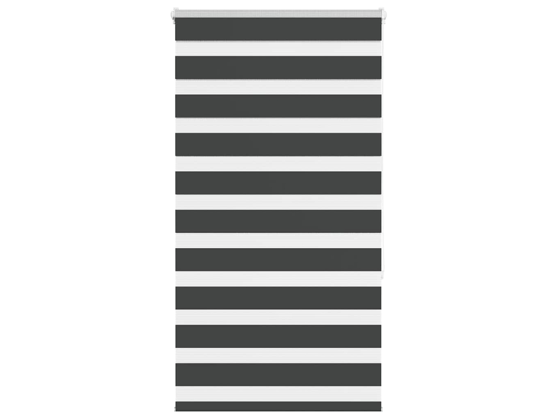 Zebra Blind, Zebra Blinds Vidaxl Preto Poliéster (75 X 150 Cm)