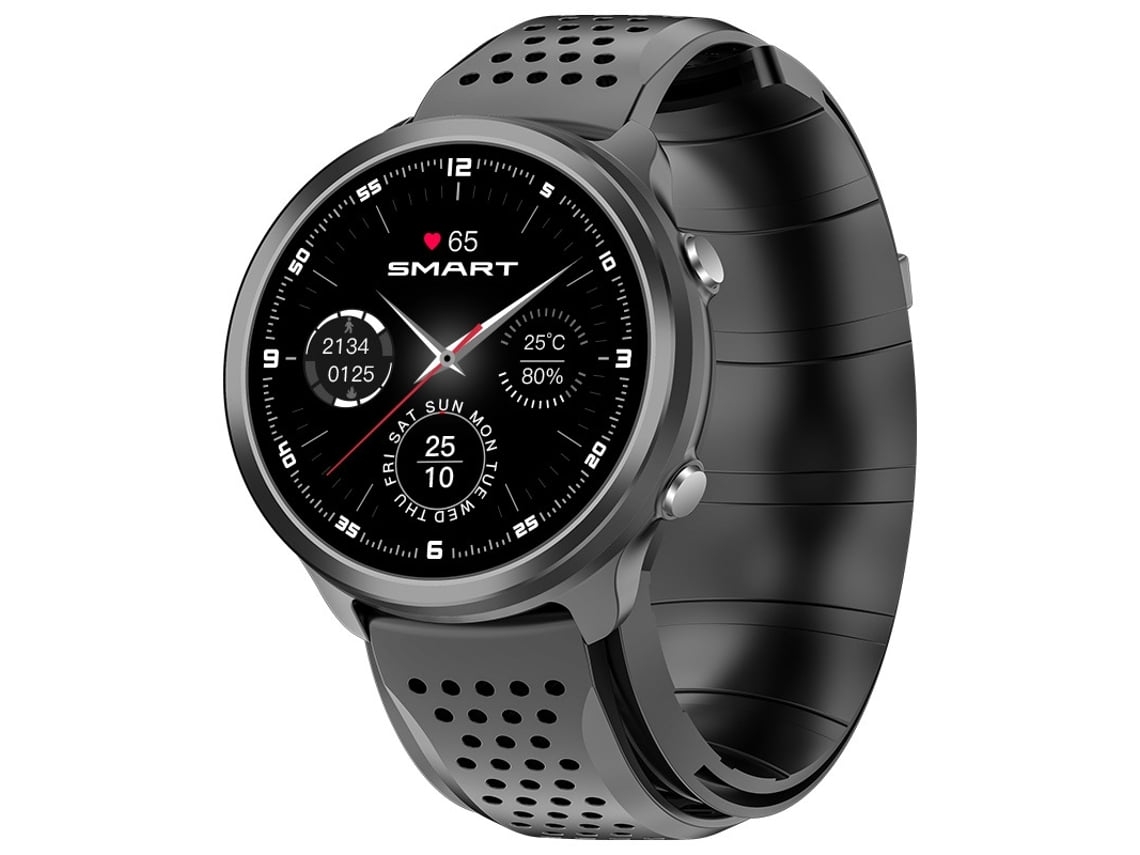 Smartwatches Multifuncional Tela Full Touch Ips Hd de 1 3 Polegadas 30 Dias em Espera Preto YEMAESRE