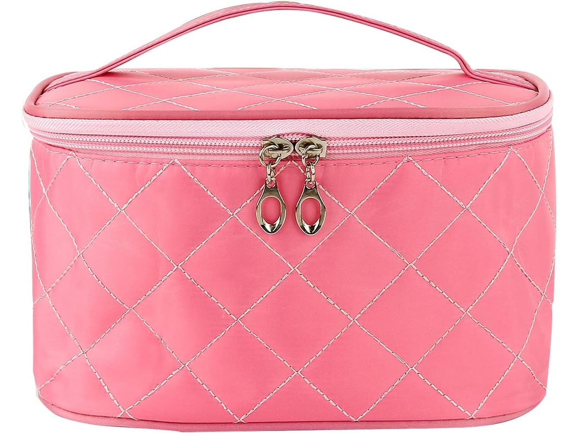 Bolsa De Maquilhagem De Viagem Rosa