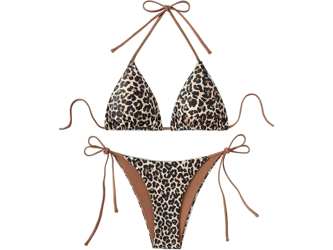 Maiô de Estampa de Leopardo SFUSHOS