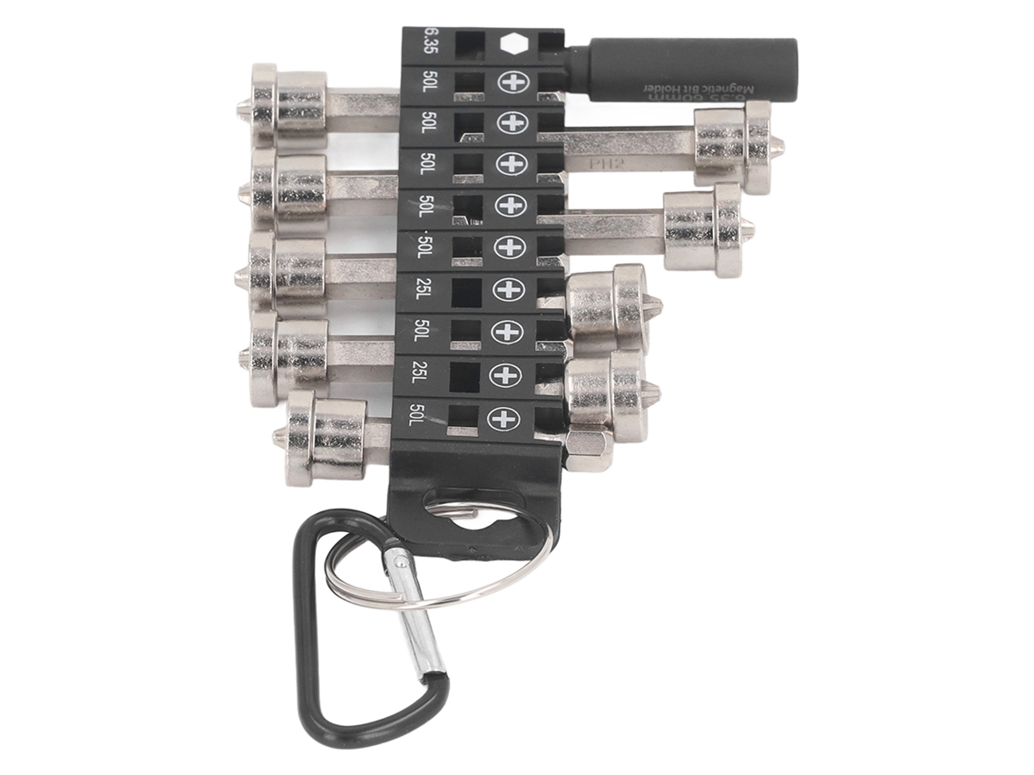 Destornillador De Tuerca Eléctrico Broca Magnética Mango Hexagonal Cruz S2 2 Tipos Herramienta De Trabajo
