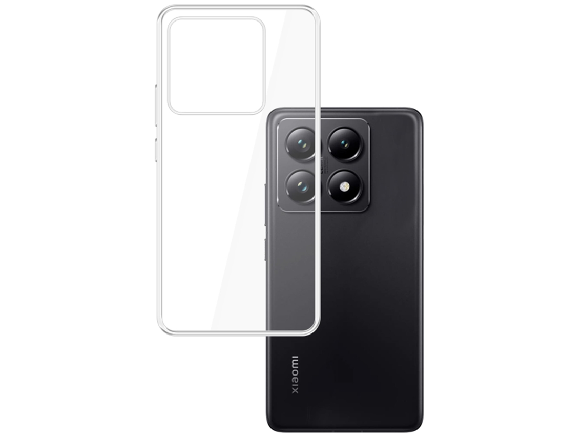 Capa Xiaomi 14t Pro 3mk Hardy Vision Case Transparente