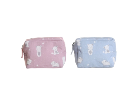 Item Baby Bears Canvas Toiletry Bag Assorted 15x12x6 Cm Azul