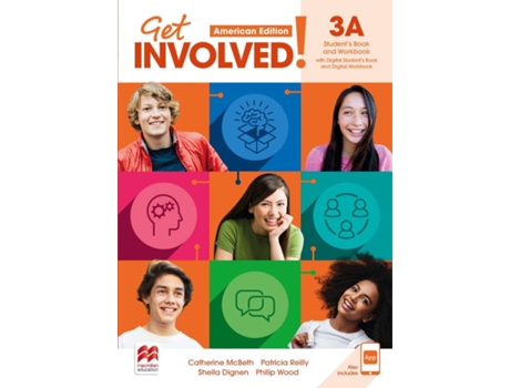 Livro Get Involved! American Edition Students Book PremiumApp - 3A de Reilly (Inglês)