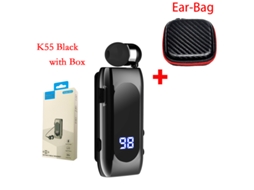 Auriculares Sem Fios com Clip Alerta de Chamadas Mãos-Livres 5.2