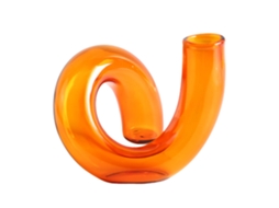 Vaso De Vidro Com Formas E Cores Irregulares