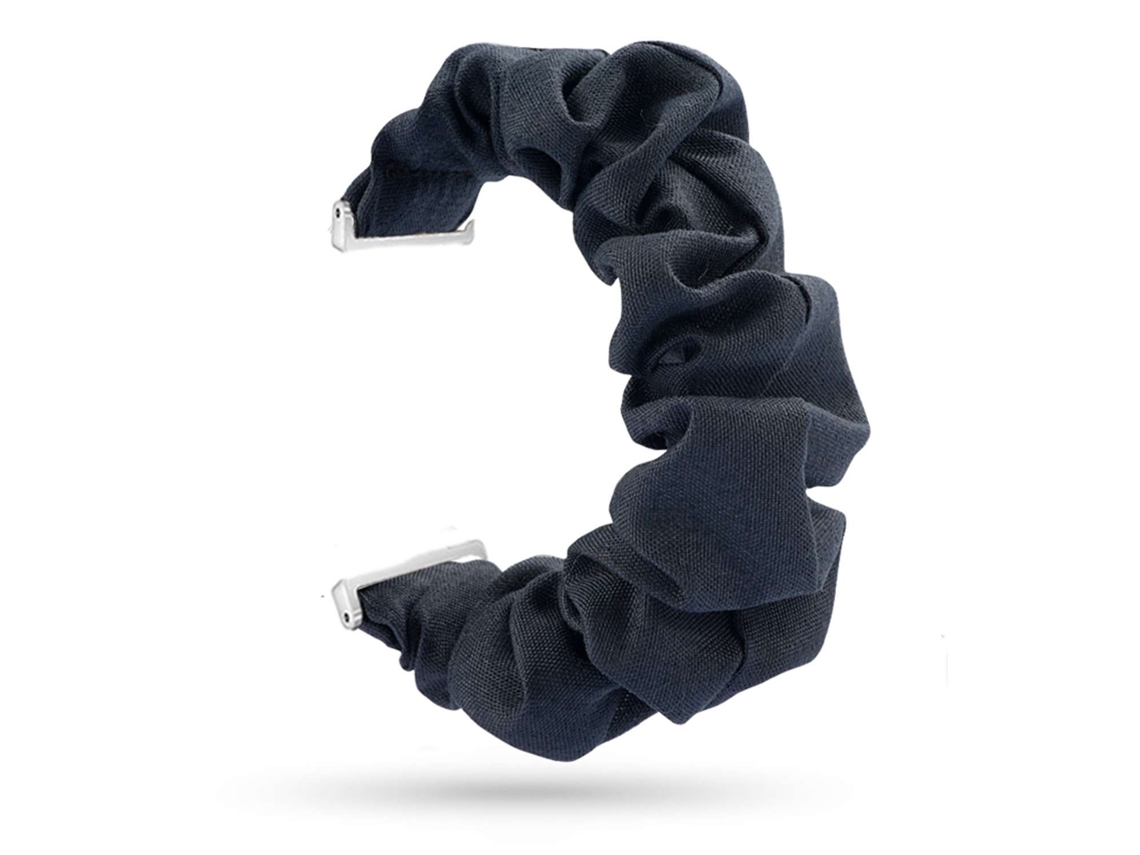 Bracelete Ticwatch C2 Pulseira Scrunchie Azul