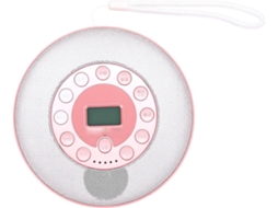 Cd Player Portátil Sxhlseller Com Alto-falante, Reprodutor De Música De Recarregável, Abs, 2000 Mah