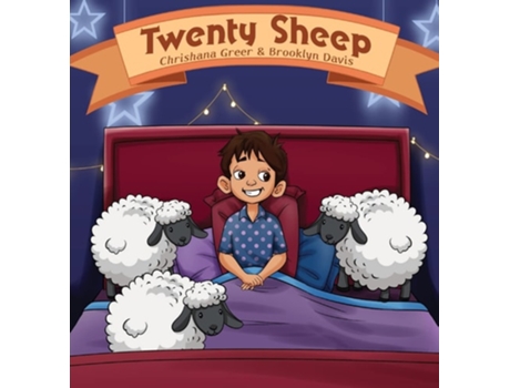 Livro Twenty Sheep de Chrishana Greer e Brooklyn Davis (Inglês - Capa Dura)