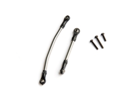 Preto 2pcs Udirc Ucx2405 Ucx2405 Pro 1/24 Rc Car Peças de Atualização Servo de Metal Barra de Ligação da Direção Ucx24 p069a MDUG