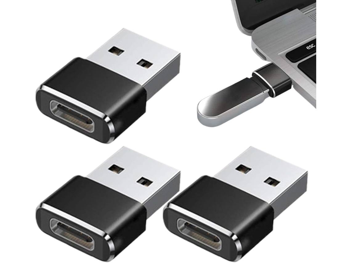 Adaptador Usb-c Para Usb-c Macho, Carregamento Rápido