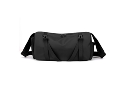 Bolsa Transversal Preta Elegante e Espaçosa AQUAFORGE