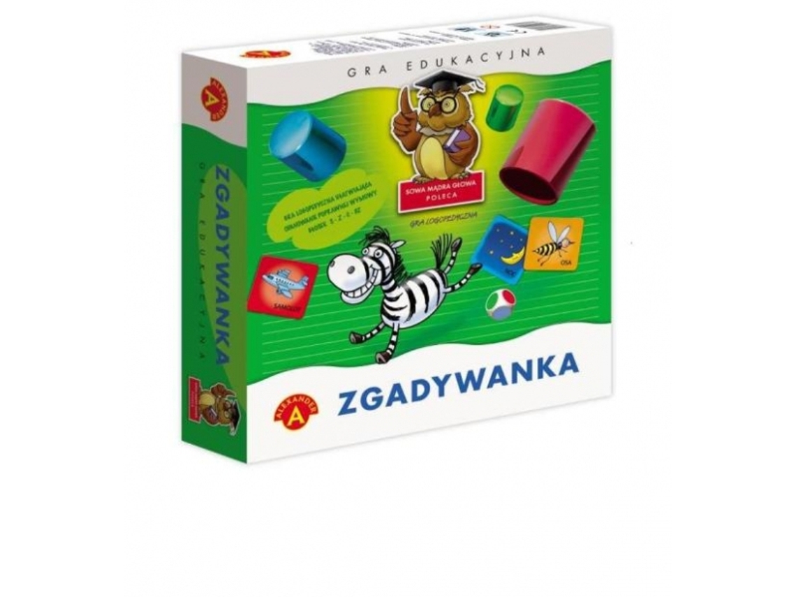 Jogo de cartas ALEXANDER Zgadywanka (4 anos)
