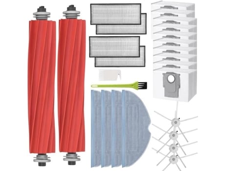 Pack De Acessórios Saco De Aspirador Para Roborock S7 Pro Ultra / S7 Maxv Ultra Sacos/filtros/paninho/brruxas/rolos Phonillico®