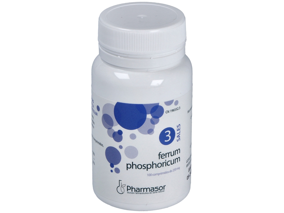 Pharmasor Sal 3. Ferrum Phosphoricum 100 Comprimidos