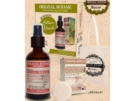 Kit Leave In Botanic Miracle 150 Ml Shampoo 50 Ml ORIGINAL BOTANIC