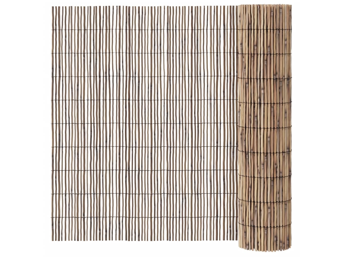 Garden Fence, Garden Fences Vidaxl Marrom Metal (1000 X 90 Cm)
